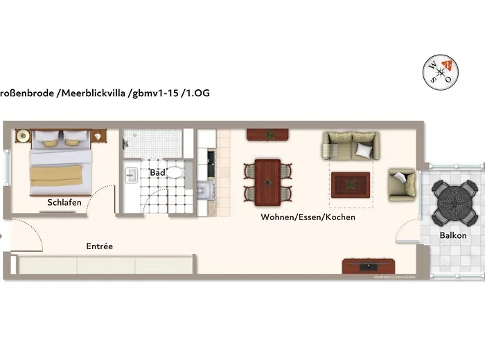 Appartement Apartmentanlage Meerblickvilla Apartmentanlage Meerblickvilla 1-15